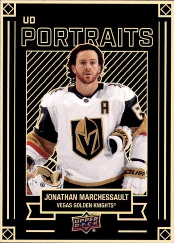 #P-6 Jonathan Marchessault - Vegas Golden Knights - 2022-23 Upper Deck - UD Portraits Hockey