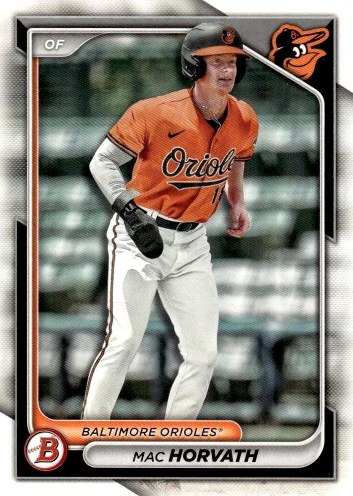 #BP-6 Mac Horvath - Baltimore Orioles - 2024 Bowman - Prospects Baseball