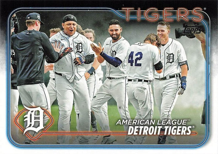 #6 Detroit Tigers - Detroit Tigers - 2024 Topps Baseball