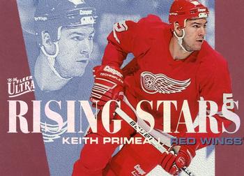 #6 Keith Primeau - Detroit Red Wings - 1995-96 Ultra - Rising Stars Hockey