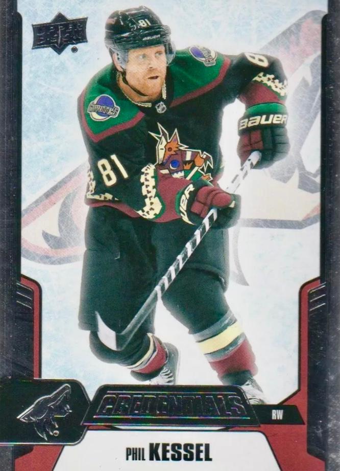 #6 Phil Kessel - Arizona Coyotes - 2019-20 Upper Deck Credentials Hockey