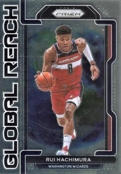 #6 Rui Hachimura - Washington Wizards - 2021-22 Panini Prizm - Global Reach Basketball