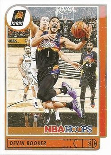 #6 Devin Booker - Phoenix Suns - 2021-22 Hoops Winter Basketball