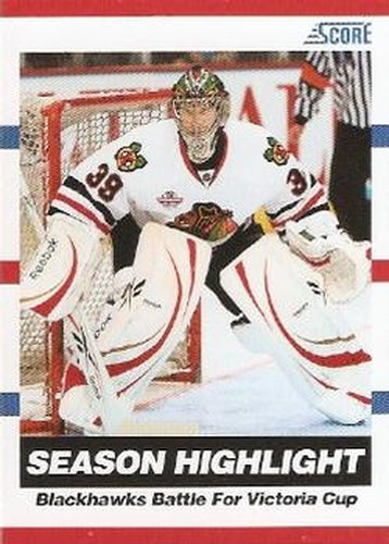 #6 Cristobal Huet - Chicago Blackhawks - 2010-11 Score Hockey