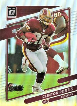 #6 Clinton Portis - Washington Redskins - 2021 Donruss Optic - Holo Football