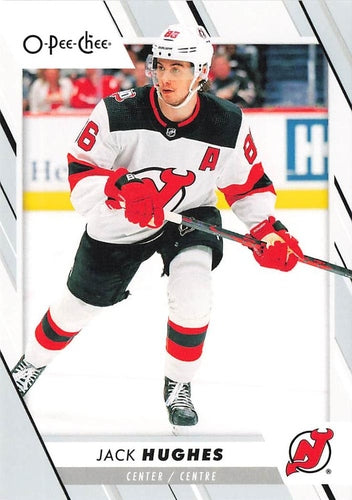 #6 Jack Hughes - New Jersey Devils - 2023-24 O-Pee-Chee Hockey