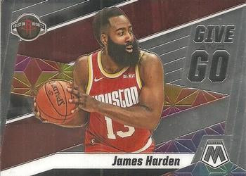 #6 James Harden - Houston Rockets - 2019-20 Panini Mosaic - Give and Go Basketball