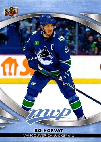 #6 Bo Horvat - Vancouver Canucks - 2023-24 Upper Deck MVP - Ice Battles Hockey