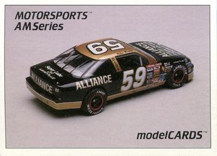 #6 Robert Pressley's Car - Alliance Racing - 1992 Motorsports Modelcards AM Series Racing