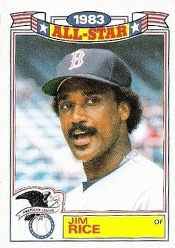 #6 Jim Rice - Boston Red Sox - 1984 Topps - Glossy All-Stars Baseball