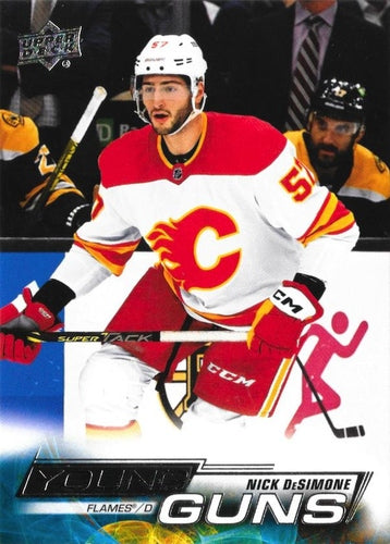 #701 Nick DeSimone - Calgary Flames - 2022-23 Upper Deck Hockey