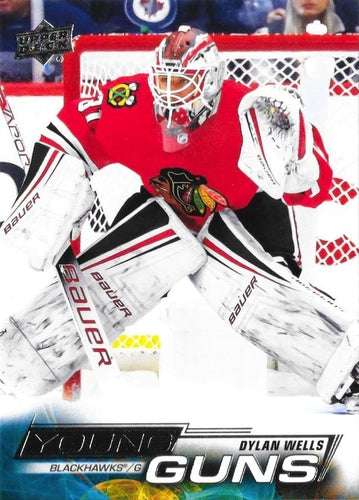 #702 Dylan Wells - Chicago Blackhawks - 2022-23 Upper Deck Hockey