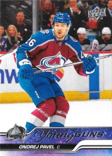 #702 Ondrej Pavel - Colorado Avalanche -2023-24 Upper Deck Hockey