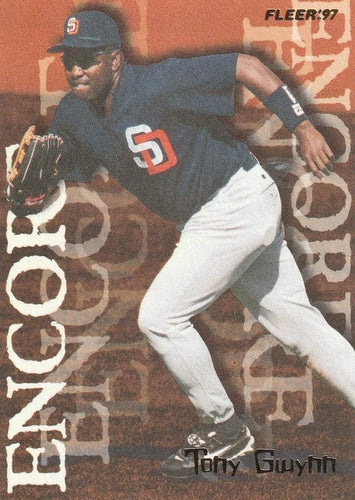 #702 Tony Gwynn - San Diego Padres - 1997 Fleer Baseball