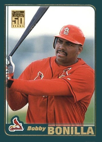#709 Bobby Bonilla - St. Louis Cardinals - 2001 Topps Baseball