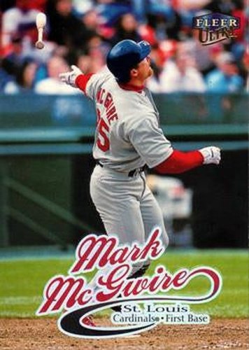 #70 Mark McGwire - St. Louis Cardinals - 1999 Ultra Baseball