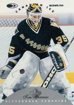 #70 Tom Barrasso - Pittsburgh Penguins - 1996-97 Donruss Canadian Ice Hockey