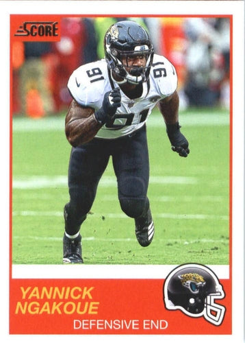 #70 Yannick Ngakoue - Jacksonville Jaguars - 2019 Score Football