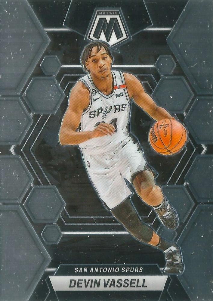 #70 Devin Vassell - San Antonio Spurs - 2022-23 Panini Mosaic Basketball