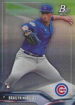 #70 Brailyn Marquez - Chicago Cubs - 2021 Bowman Platinum Baseball