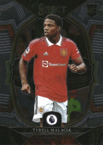 #70 Tyrell Malacia - Manchester United - 2022-23 Panini Select Premier League Soccer