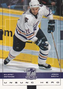 #70 Jason Smith - Edmonton Oilers - 1999-00 Upper Deck Wayne Gretzky Hockey