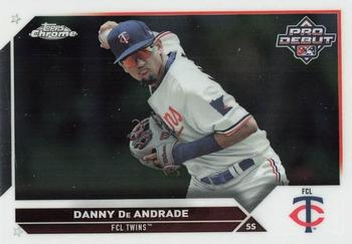 #PDC-70 Danny De Andrade - FCL Twins - 2023 Topps Pro Debut - Chrome Baseball