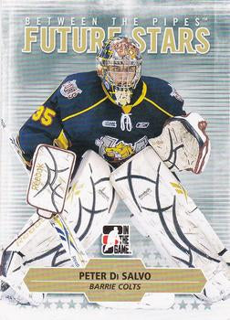 #70 Peter Di Salvo - Barrie Colts - 2009-10 In The Game Between The Pipes Hockey