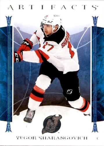 #70 Yegor Sharangovich - New Jersey Devils - 2022-23 Upper Deck Artifacts Hockey