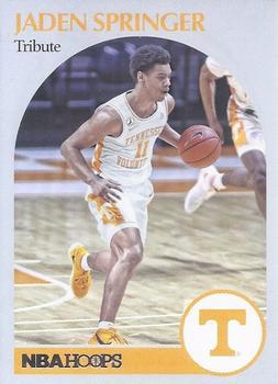#70 Jaden Springer - Tennessee Volunteers - 2021 Panini Chronicles Draft Picks Basketball