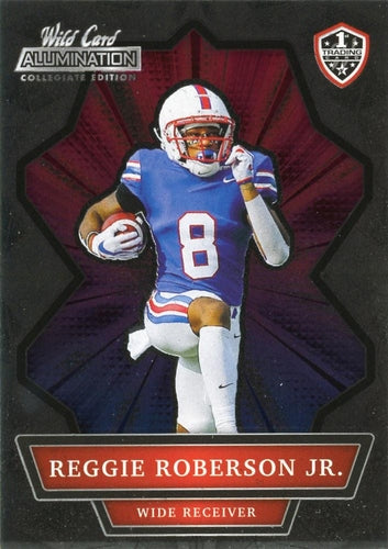 #ANBC-70 Reggie Roberson Jr. - SMU Mustangs - 2021 Wild Card Alumination NIL Football
