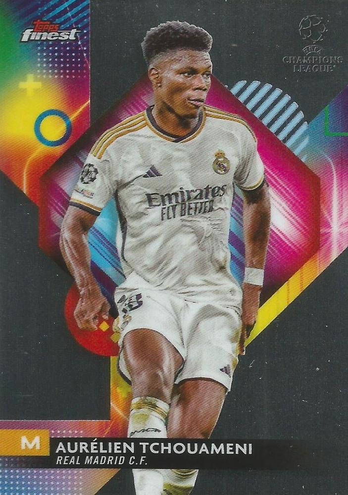 #70 Aurélien Tchouameni - Real Madrid CF - 2023-24 Finest UEFA Club Competitions Soccer