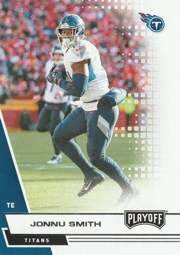#70 Jonnu Smith - Tennessee Titans - 2020 Panini Playoff Football
