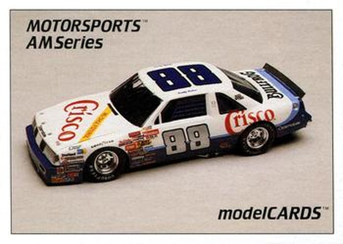 #70 Buddy Baker's Car - Baker-Schiff Racing - 1992 Motorsports Modelcards AM Series Racing
