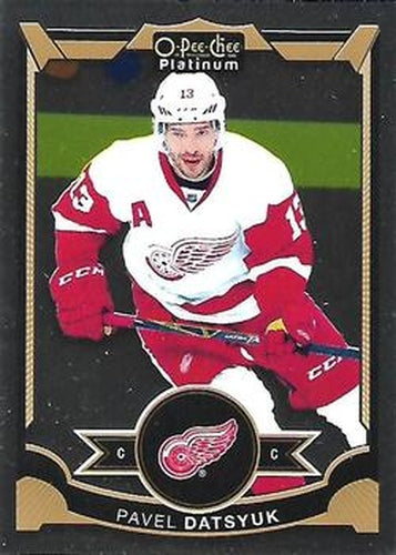 #70 Pavel Datsyuk - Detroit Red Wings - 2015-16 O-Pee-Chee Platinum Hockey