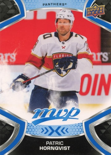 #70 Patric Hornqvist - Florida Panthers - 2021-22 Upper Deck MVP - Blue Hockey