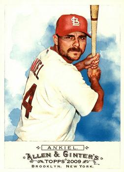 #70 Rick Ankiel - St. Louis Cardinals - 2009 Topps Allen & Ginter Baseball