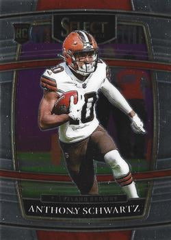 #70 Anthony Schwartz - Cleveland Browns - 2021 Panini Select Football