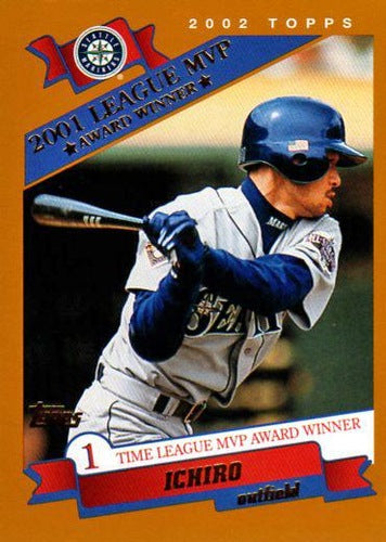 #716 Ichiro - Seattle Mariners - 2002 Topps Baseball