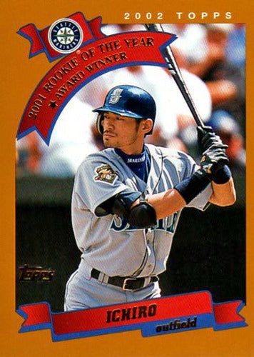 #718 Ichiro - Seattle Mariners - 2002 Topps Baseball