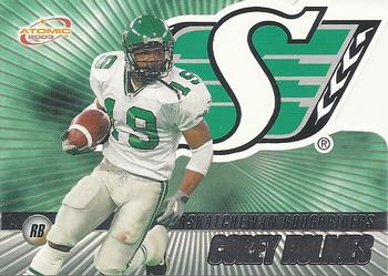 #71 Corey Holmes - Saskatchewan Roughriders - 2003 Pacific Atomic CFL Football