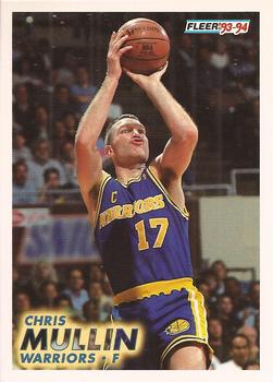 #71 Chris Mullin - Golden State Warriors - 1993-94 Fleer Basketball