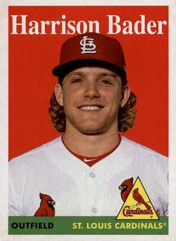 #71 Harrison Bader - St. Louis Cardinals - 2019 Topps Archives Baseball