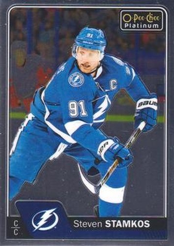 #71 Steven Stamkos - Tampa Bay Lightning - 2016-17 O-Pee-Chee Platinum Hockey