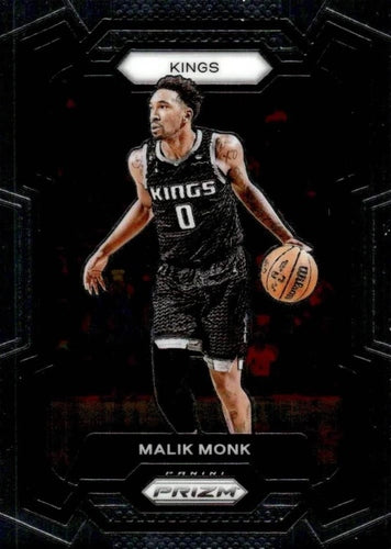 #71 Malik Monk - Sacramento Kings - 2023-24 Panini Prizm Basketball