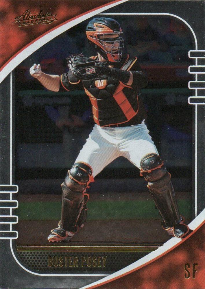 #71 Buster Posey - San Francisco Giants - 2021 Panini Absolute Baseball