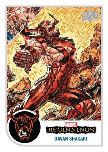 #71 Davan Shakari - 2022 Upper Deck Marvel Beginnings