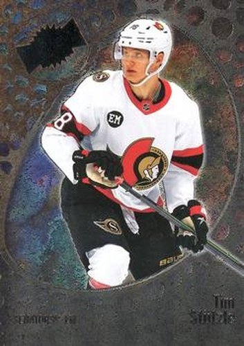 #71 Tim Stutzle - Ottawa Senators - 2022-23 SkyBox Metal Universe Hockey