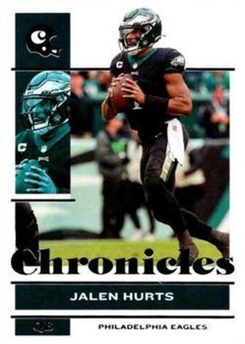 #71 Jalen Hurts - Philadelphia Eagles - 2021 Panini Chronicles Football
