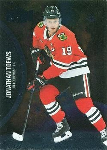 #71 Jonathan Toews - Chicago Blackhawks - 2021-22 Skybox Metal Universe Hockey